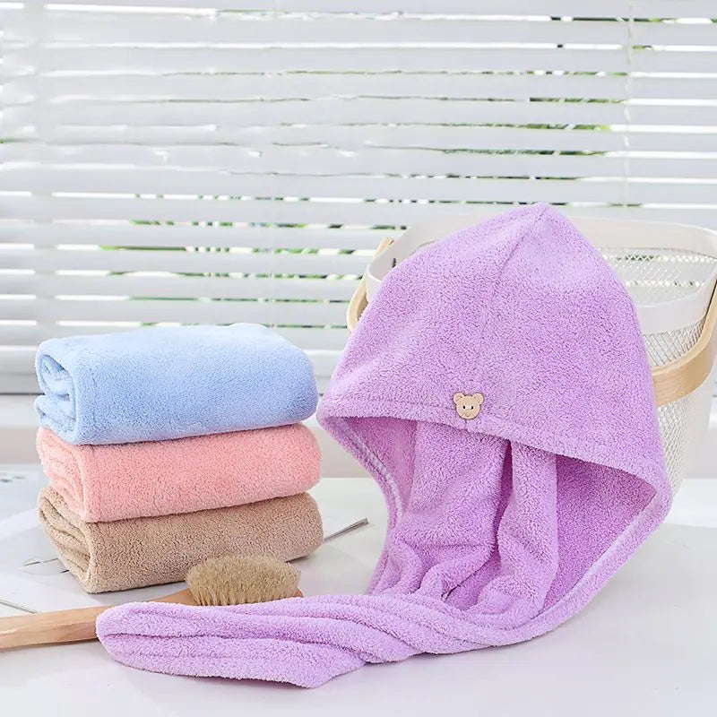 Microfiber Fast Hair Drying Towel