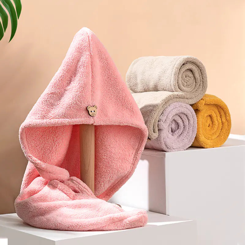 Microfiber Fast Hair Drying Towel